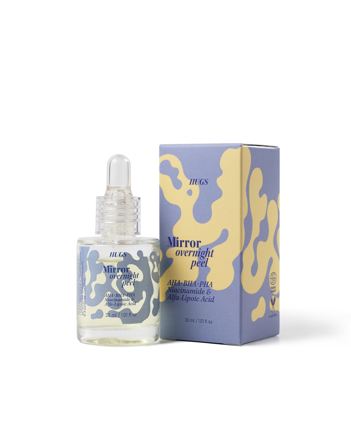 Mirror overnight peel