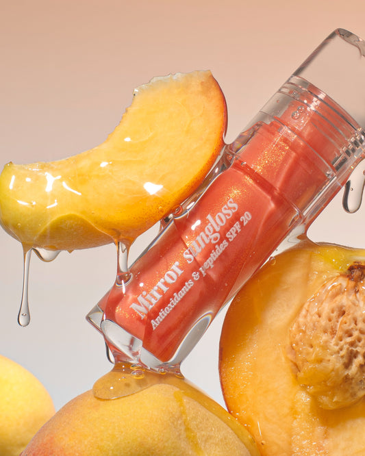 Mirror Sungloss Antioxidants & Peptides Sparkling Bellini SPF 20+ PA++